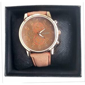 Men's Wonder Rose gold Analog watch with New Battery